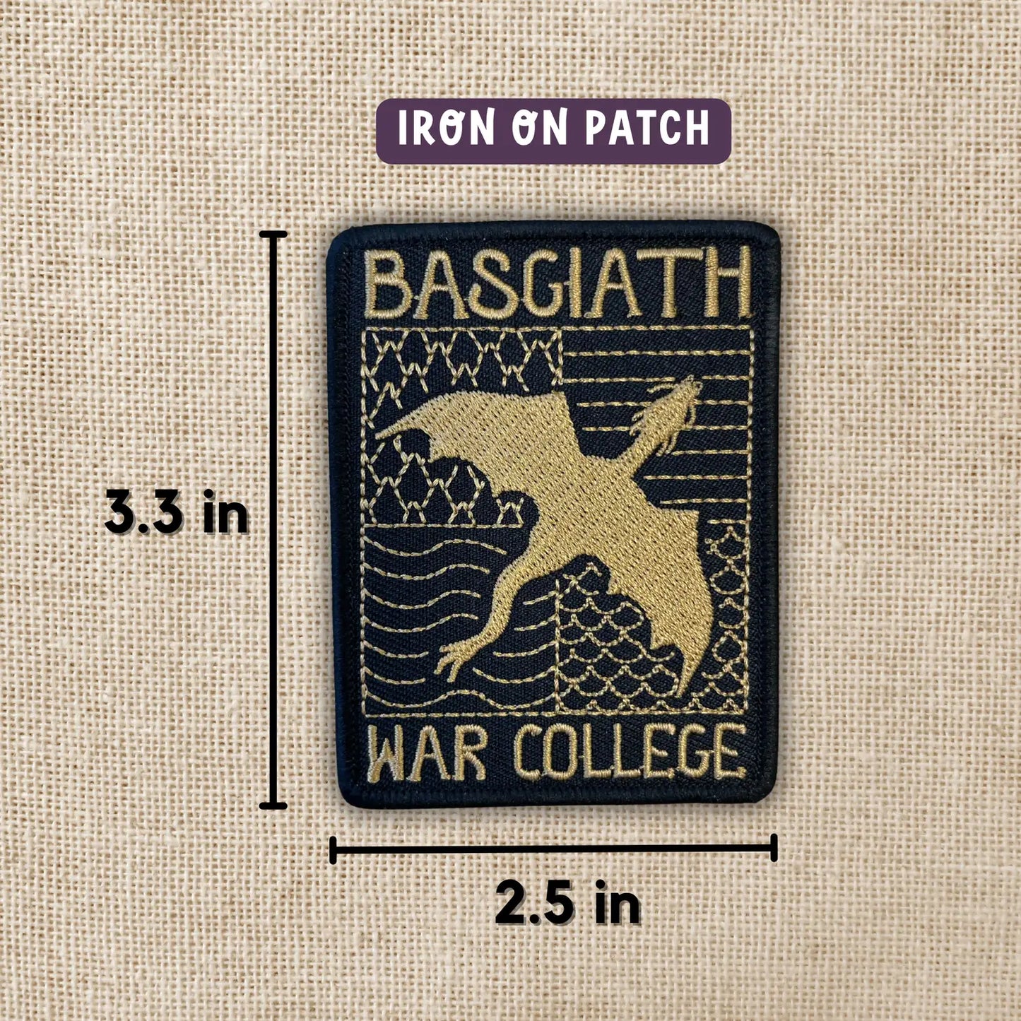 Basgiath War College Patch | Fourth Wing