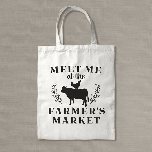 Meet Me At The Farmer's Market Tote Bag
