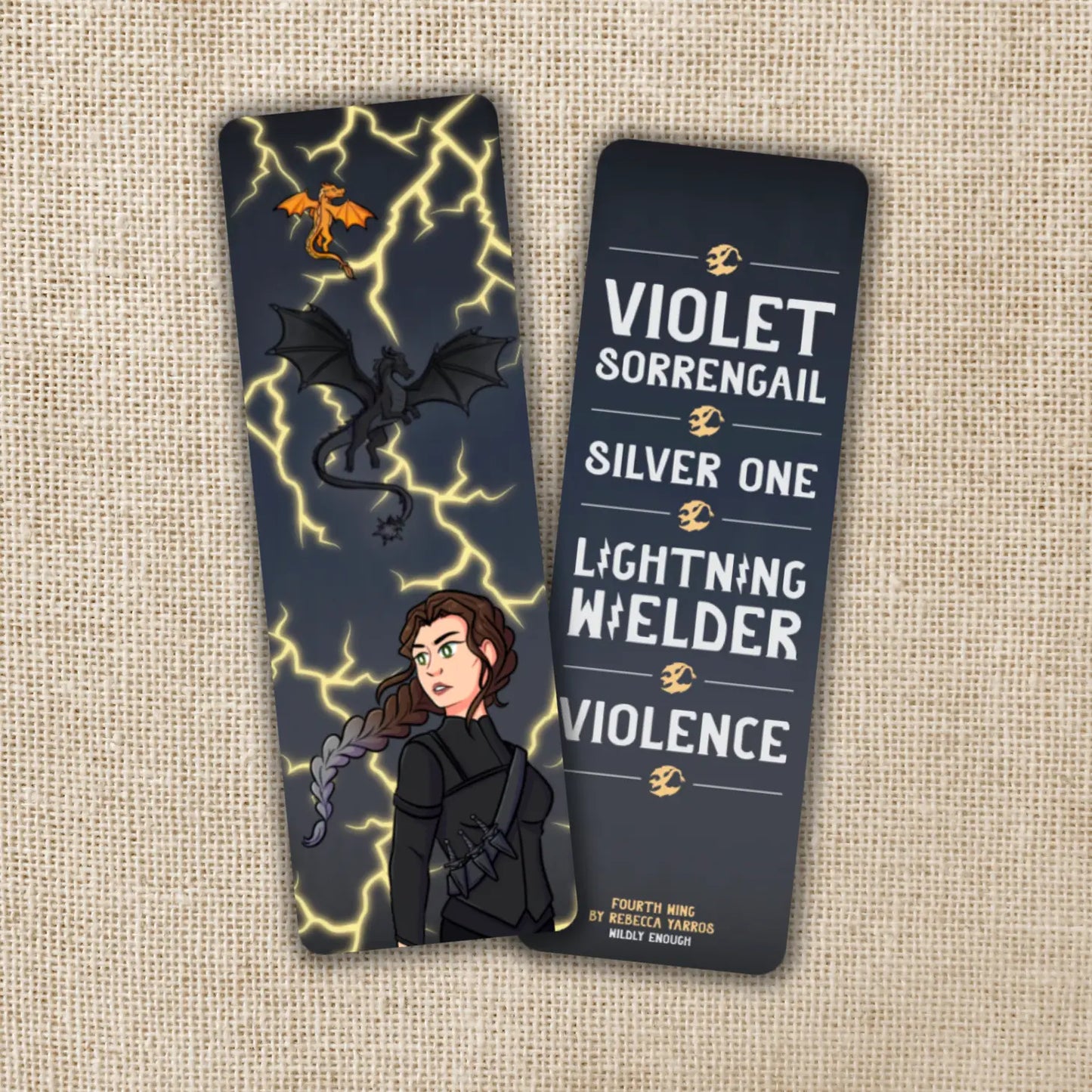 Violet Sorrengail Bookmark | Fourth Wing