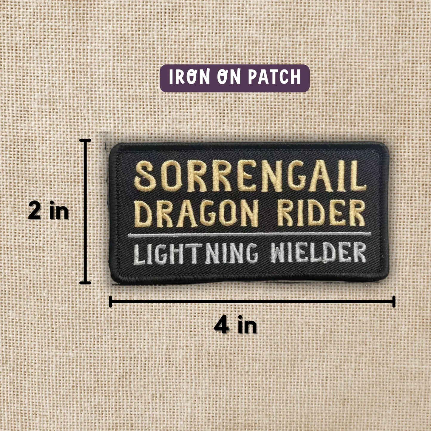 Violet Sorrengail Embroidered Patch | Fourth Wing